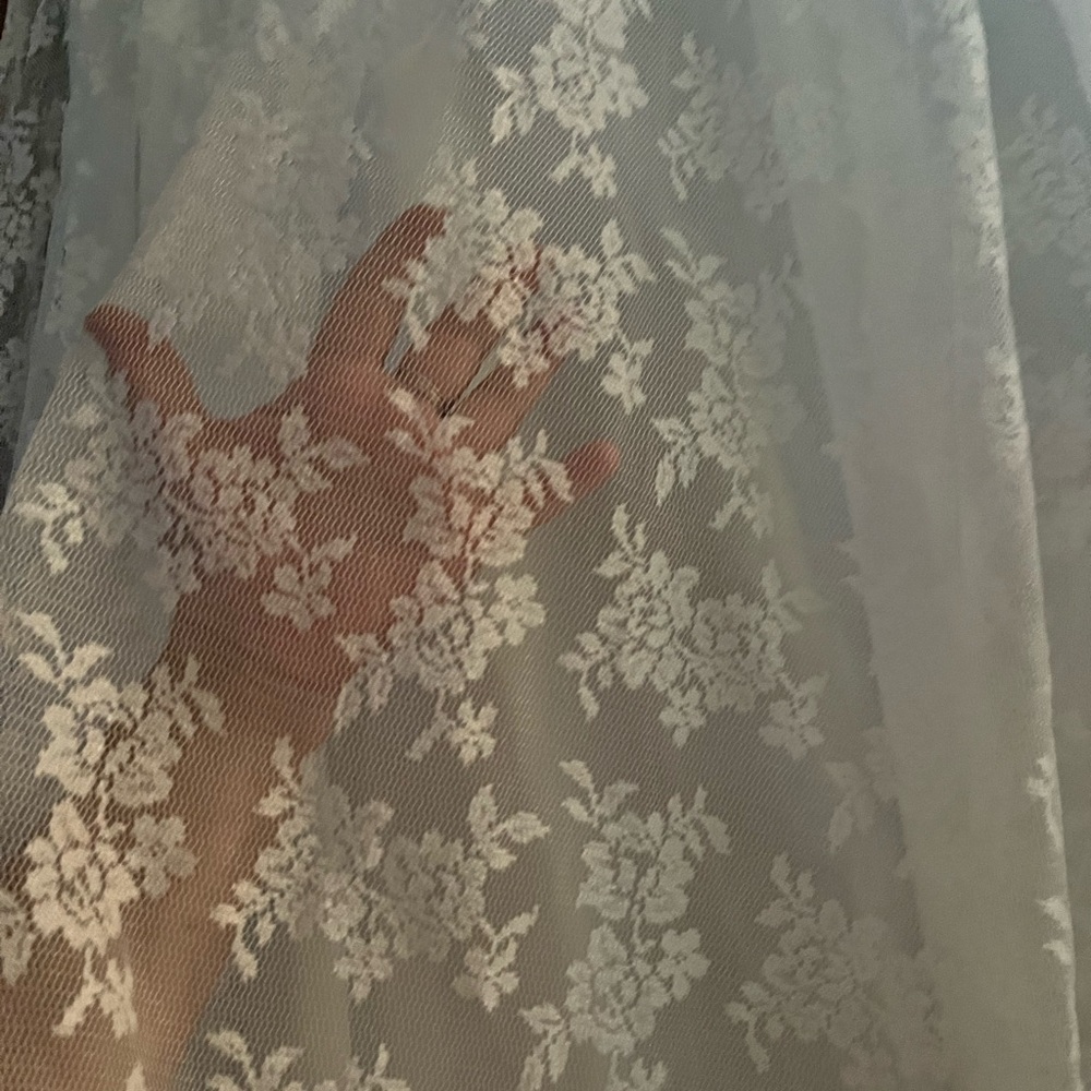 NWT dress with train